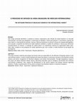 Research paper thumbnail of O Processo De Difusão Da Moda Brasileira No Mercado Internacional