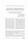 Research paper thumbnail of “Bom, limpo e justo”: evidências discursivas sobre alimentação e cultura no manual do Slow Food Brasil