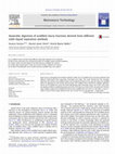 Research paper thumbnail of Anaerobic digestion of acidified slurry fractions derived from different solid–liquid separation methods