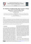 Research paper thumbnail of Re-Adaptation of Traditional Malay House Concept as A Design Approach for Vertical Dwellings Malays