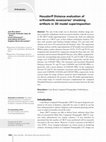 Research paper thumbnail of Hausdorff Distance evaluation of orthodontic accessories' streaking artifacts in 3D model superimposition