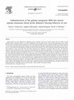 Research paper thumbnail of Administration of the galanin antagonist M40 into lateral septum attenuates shock probe defensive burying behavior in rats