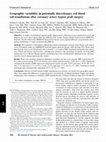 Research paper thumbnail of Geographic variability in potentially discretionary red blood cell transfusions after coronary artery bypass graft surgery