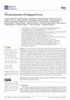 Research paper thumbnail of Towards quantum 3D imaging devices