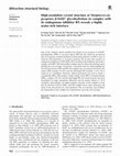 Research paper thumbnail of High-resolution crystal structure ofStreptococcus pyogenesβ-NAD+glycohydrolase in complex with its endogenous inhibitor IFS reveals a highly water-rich interface