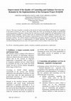 Research paper thumbnail of Improvement of the Quality of Counseling and Guidance Services in Romania by the Implementation of the European Project DAQOR