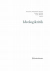 Research paper thumbnail of Ideologikritik - Innehållsförteckning