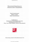 Research paper thumbnail of Okonomische Bewertung von Vehicle-to-Grid in Deutschland