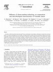 Research paper thumbnail of Influence of cheese-making technology on composition and microbiological characteristics of Vastedda cheese