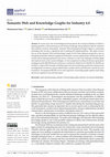 Research paper thumbnail of Semantic Web and Knowledge Graphs for Industry 4.0