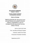 Research paper thumbnail of Escuela Técnica Superior De Ingenierías Agrarias