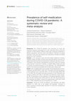 Research paper thumbnail of Prevalence of self-medication during COVID-19 pandemic: A systematic review and meta-analysis