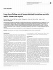 Research paper thumbnail of Long-term follow-ups of revascularized immature necrotic teeth: three case reports