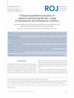 Research paper thumbnail of CT-based quantitative evaluation of radiation-induced lung fibrosis: a study of interobserver and intraobserver variations