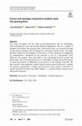 Research paper thumbnail of Process and strategies of growth in medium-sized fast-growing firms