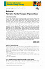 Research paper thumbnail of Narrative Family Therapy: A Special Issue