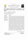 Research paper thumbnail of The Development Training Model for the Production of Local Material-Based Artificial Fish Feed in Jelimpo District Landak Regency