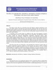 Research paper thumbnail of The Effect of Leadership Style, Self-Efficacy and Employee Training on Employee Performance at the Sierra Leone Airport Authority