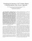 Research paper thumbnail of P. Muñoz Lago, N. Usula, E. Parada-Cabaleiro, A. Torrente, “Visualising the Structure of 18th Century Operas: A multidisciplinary Data Science Approach,” Proceedings of the 24th International Conference on Information Visualisation (2020-IV) 508-514.