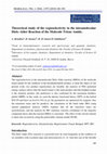 Research paper thumbnail of Theoretical study of the regioselectivity in the intramolecular Diels–Alder Reaction of the Molecule Triene Amide