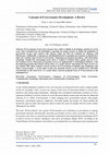 Research paper thumbnail of Concepts of E-Governance Development: A Review