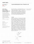 Research paper thumbnail of A peracetylated glucosyl ester of kaurenic acid