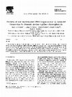 Research paper thumbnail of Analysis of internucleosomal DNA fragmentation in apoptotic thymocytes by dynamic sieving capillary electrophoresis