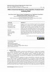 Research paper thumbnail of Effect of electrical discharge on the properties of natural esters insulating fluids