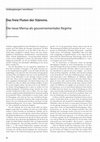 Research paper thumbnail of Das freie Fluten der Stämme. Die neue Mensa als gouvernementales Regime