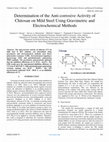 Research paper thumbnail of Determination of the Anti-corrosive Activity of Chitosan on Mild Steel Using Gravimetric and Electrochemical Methods