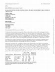 Research paper thumbnail of Evaluation of Insecticides for the Control of Green Peach Aphids in Bell Peppers in Virginia - 2012