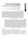 Research paper thumbnail of Procedure for the conjugation of the Streptococcus pneumoniae serotype 6B capsular polysaccharide to the tetanus toxoid