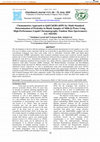 Research paper thumbnail of Chemometrics Approach to QuEChERS-dSPE for Multi-Standard Determination of Pesticides in Blank Samples of Milli-Q-Water Using High-Performance Liquid Chromatography-Tandem Mass Spectrometry (LC-MS/MS)