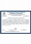 Research paper thumbnail of Albeteristicx (1) Certificates of Research Papers Published