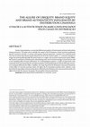 Research paper thumbnail of O valor e a autenticidade da marca influenciados pelos canais de distribuição