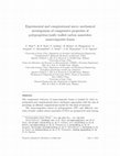 Research paper thumbnail of Experimental and computational micro-mechanical investigations of compressive properties of polypropylene/multi-walled carbon nanotubes nanocomposite foams