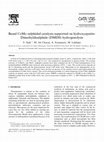 Research paper thumbnail of Based CoMo sulphided catalysts supported on hydroxyapatite: Dimethyldisulphide (DMDS) hydrogenolysis