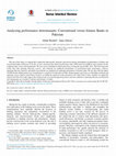 Research paper thumbnail of Analyzing performance determinants: Conventional versus Islamic Banks in Pakistan