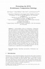 Research paper thumbnail of Presenting the ECO: Evolutionary Computation Ontology