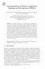 Research paper thumbnail of 3D Optimisation of Software Application Mappings on Heterogeneous MPSoCs