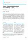 Research paper thumbnail of Increase of 'Health and Human Rights' Research Articles In Japan