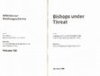 Research paper thumbnail of (2023) PANZRAM, Sabine; POVEDA ARIAS, Pablo (eds.), Bishops under Threat: Contexts and Episcopal Strategies in Late Antique and Early Medieval West. Berlin: De Gruyter. ISBN: 978-3110769531