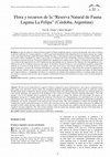 Research paper thumbnail of Contribución al conocimiento de flora y recursos de la Reserva Natural de Fauna Laguna La Felipa (Córdoba, Argentina)