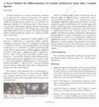 Research paper thumbnail of A novel method for differentiation of <i>Candida</i> <i>dubliniensis</i> from other <i>Candida</i> species