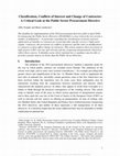 Research paper thumbnail of Classification, Conflicts of Interest and Change of Contractor: A Critical Look at the Public Sector Procurement Directive