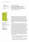 Research paper thumbnail of Nicolai Hartmann: Das Wertproblem in der Philosophie der Gegenwart. Aufsätze zu Wert und Sinn. Hrsg. v. Moritz von Kalckreuth, Hamburg: Meiner 2024.