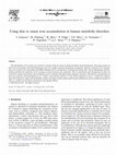 Research paper thumbnail of Using skin to assess iron accumulation in human metabolic disorders