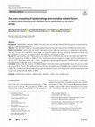 Research paper thumbnail of Ten years evaluation of epidemiology- and mortality-related factors in adults and children with Guillain-Barré syndrome in the north of Iran