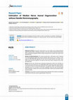 Research paper thumbnail of Estimation of Median Nerve Axonal Degeneration without Needle Electromyography