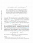 Research paper thumbnail of Towards the Deep Riemann Hypothesis for $\mathrm{GL}_{n}$